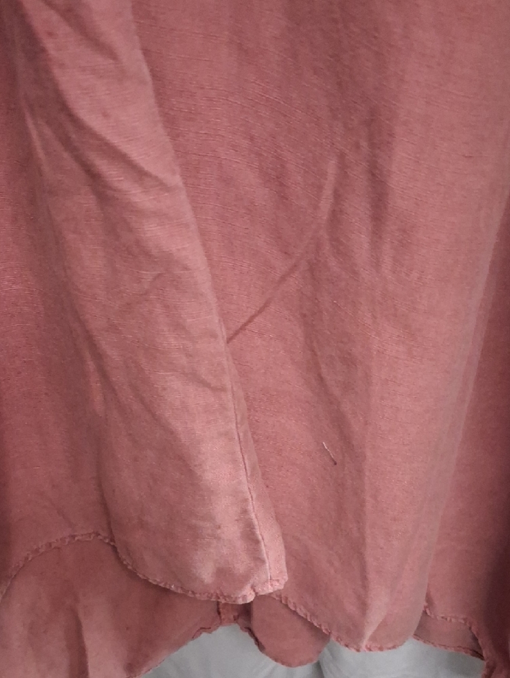 Zara Mauve V-Neck Short Sleeve Maxi Dress - Picture 4 of 4